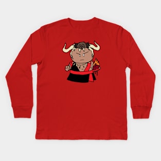 Li'l Villains - Moley Kids Long Sleeve T-Shirt